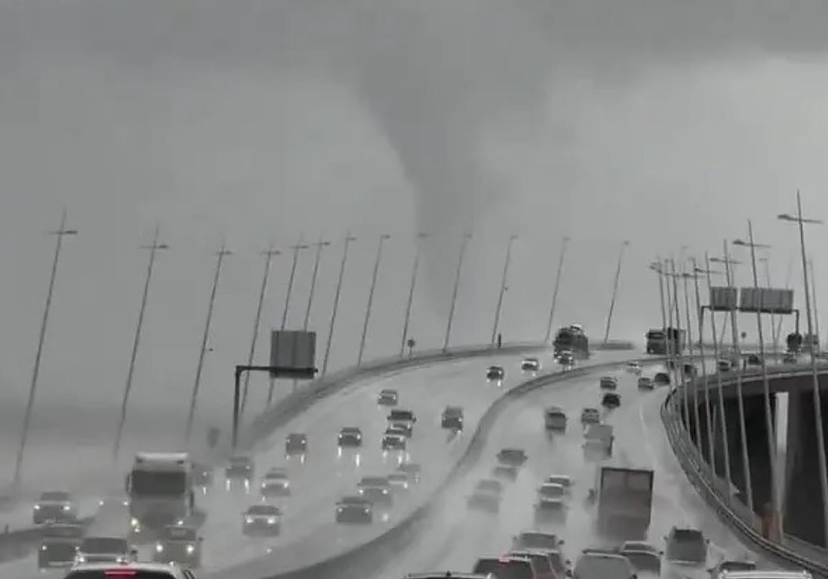 Tornado en Lisboa