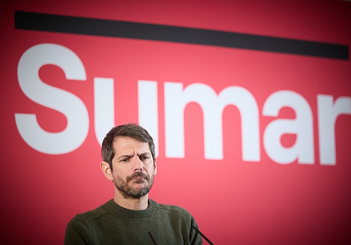El portavoz de Sumar, Ernest Urtasun