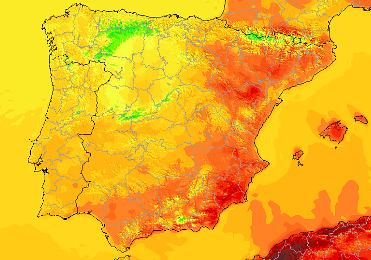 La Aemet avisa de la llegada de lluvias de sangre y calor veraniego
