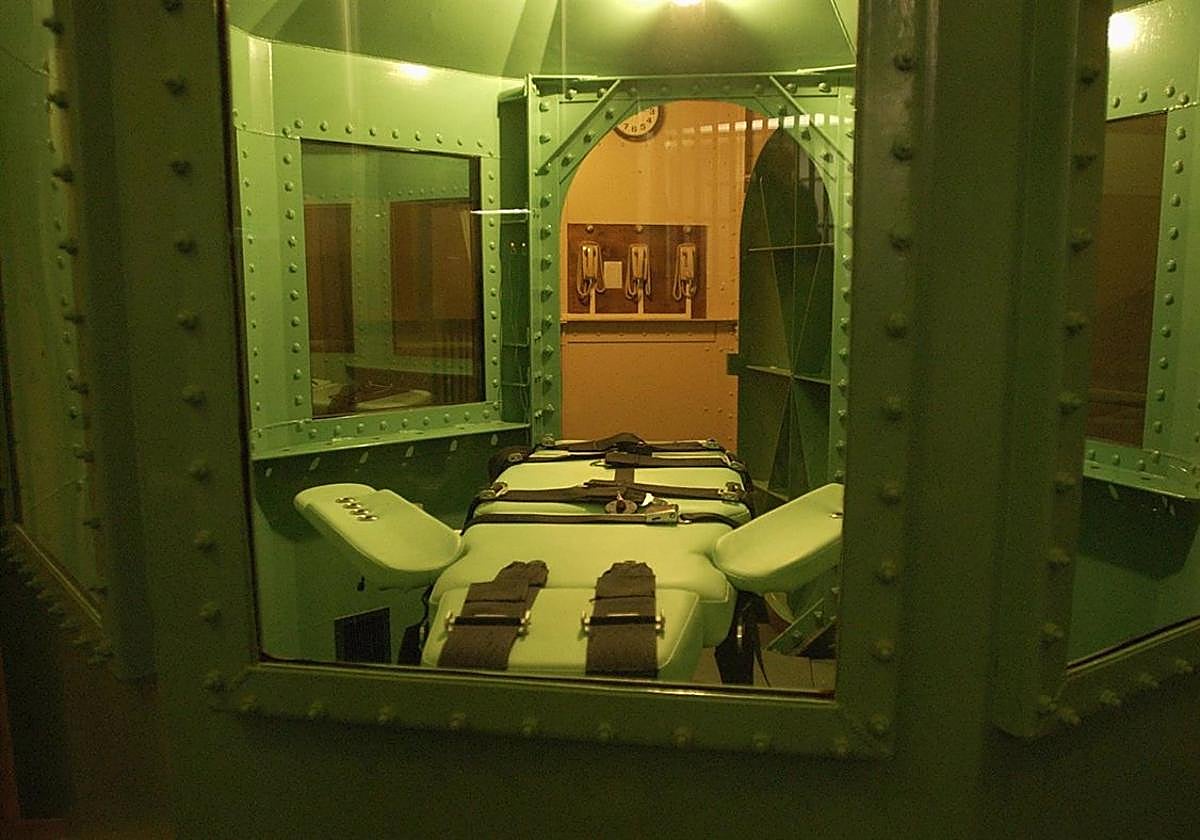 Imagen de archivo de una cámara de ejecución en EE.UU.