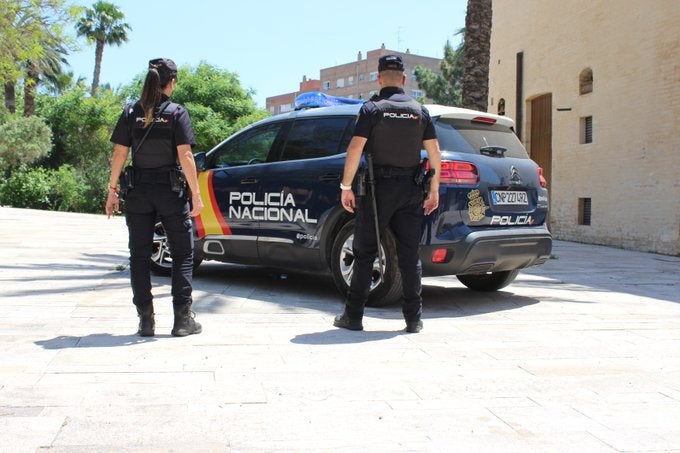 Agentes de la policía en una imagen de archivo