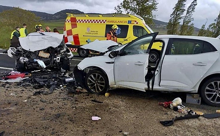 Muere un bebé de un año y cinco personas resultan heridas graves en un accidente en La Rioja
