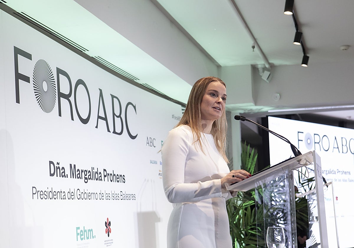 La presidenta balear, Marga Prohens