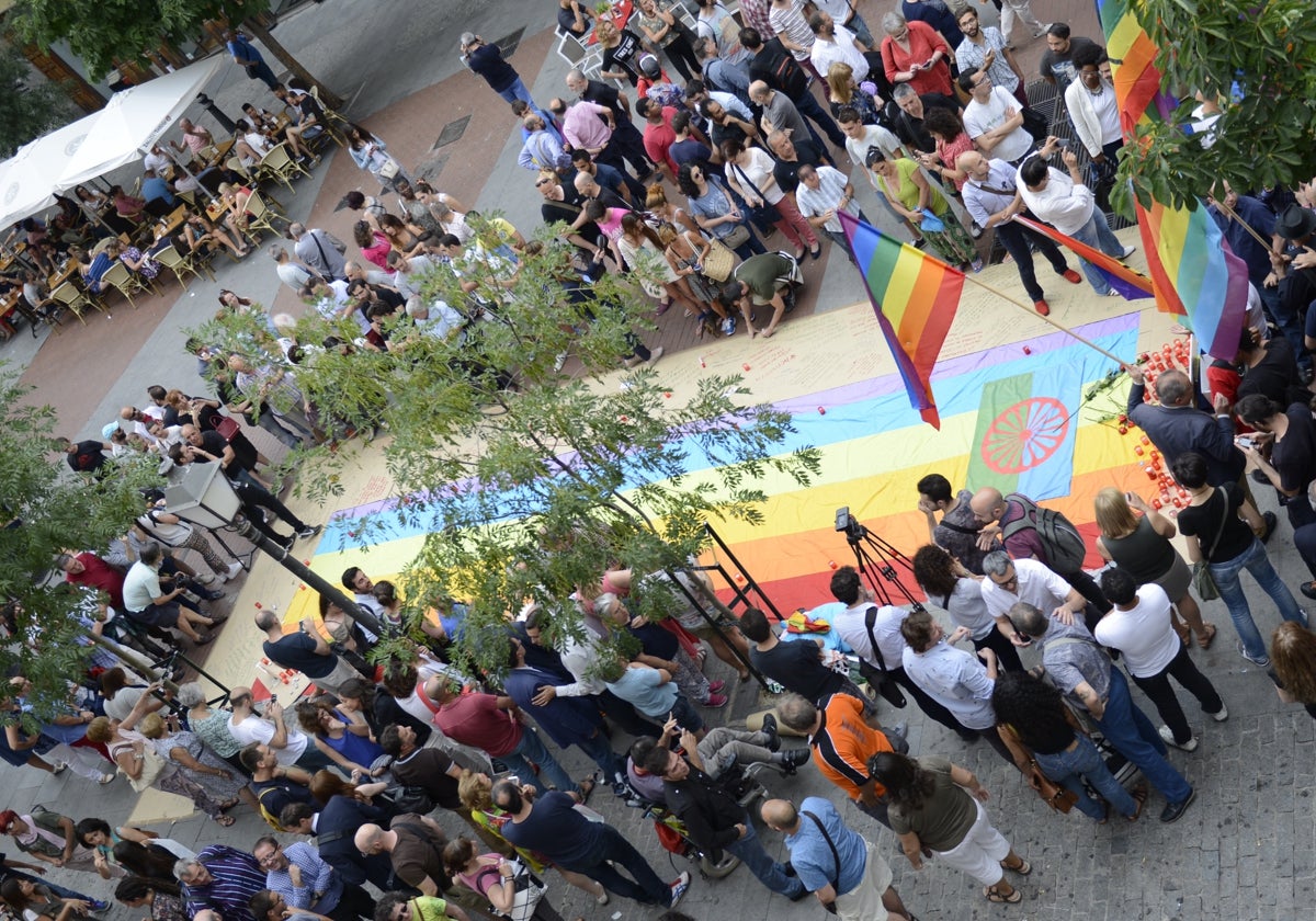 Plaza de Chueca, en Madrid