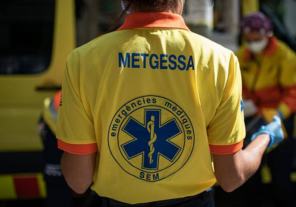 Imagen de los servicios de emergencia de Cataluña.