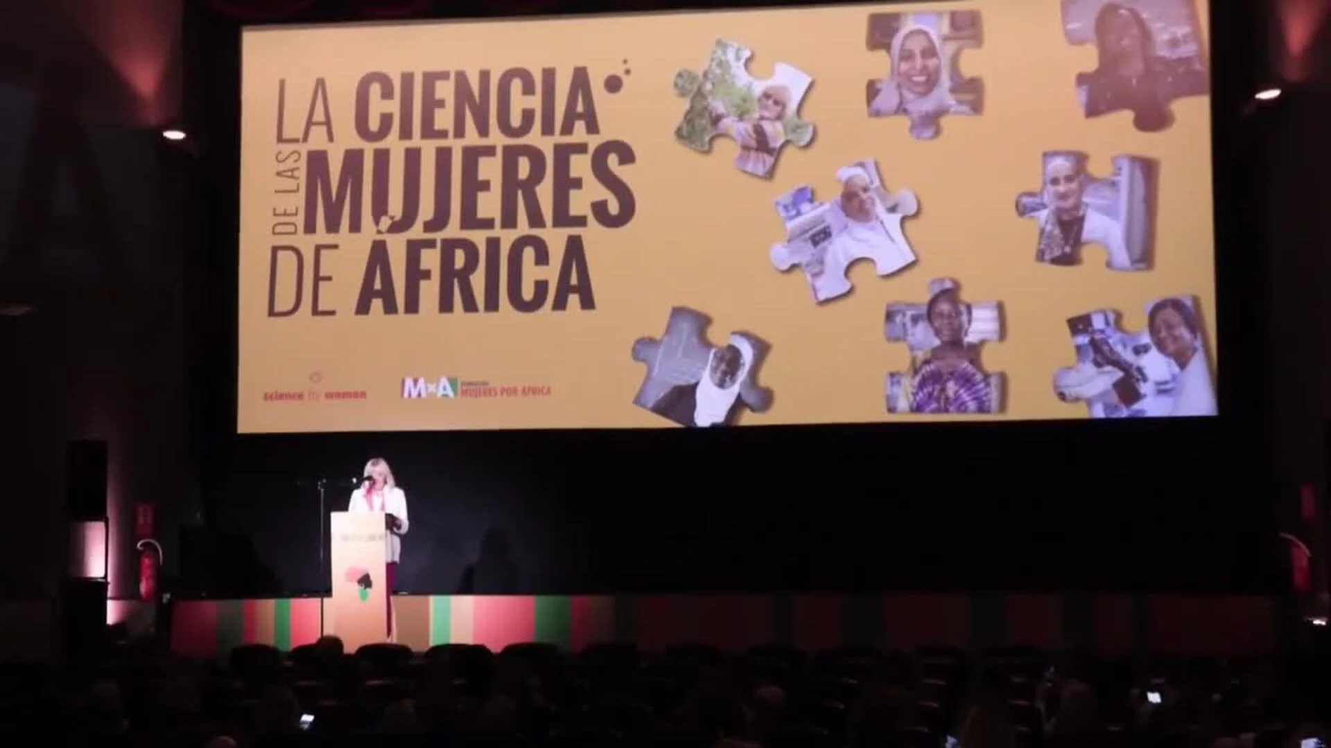 Queen Letizia attends the premiere of the documentary “African Women's Science”