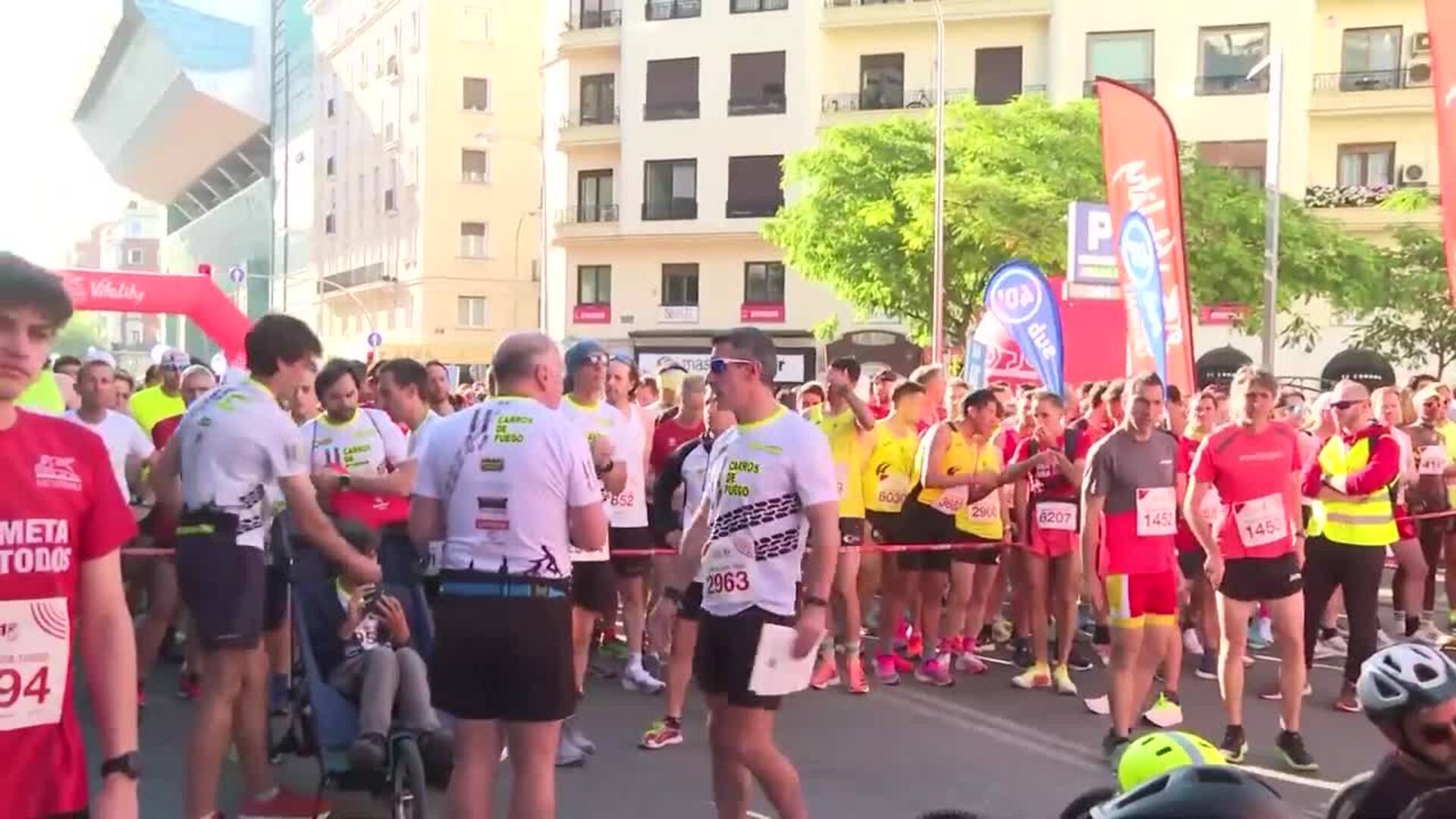 Abel Antón se suma a los miles de corredores en la Carrera Generali por ...