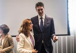 Pau Gasol apadrina en Ginebra la candidatura de Mónica García a la Junta Ejecutiva de la OMS