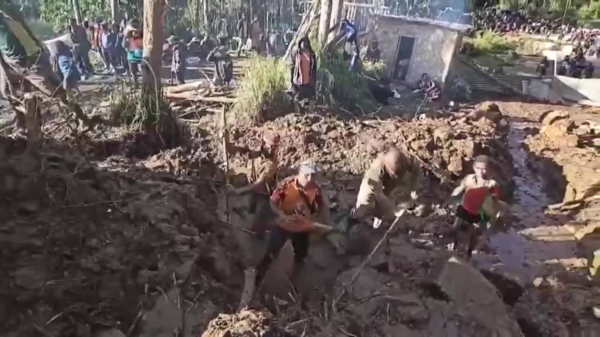 La ONU calcula que hay más de 7.800 afectados por la avalancha en Papúa Nueva Guinea