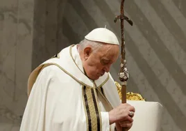 El Papa Francisco, el pasado 26 de marzo