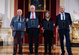 Antonio López, Adela Cortina, Valentín Fuster y Paco Arango reciben el Premio XLSemanal