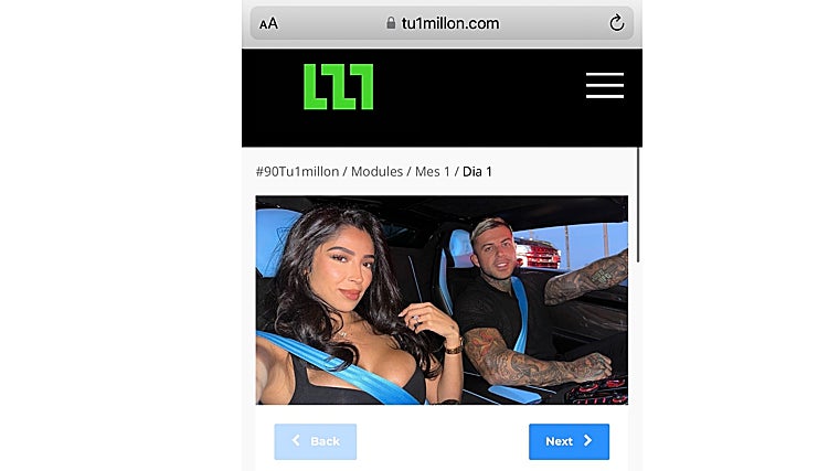 Inicio del curso para que el alumno consiga convertirse en «el hombre que admira y respeta». Es decir, en Llados