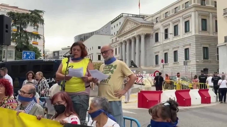 Un centenar de personas se movilizan en Madrid para denunciar los 9 años de la Ley Mordaza