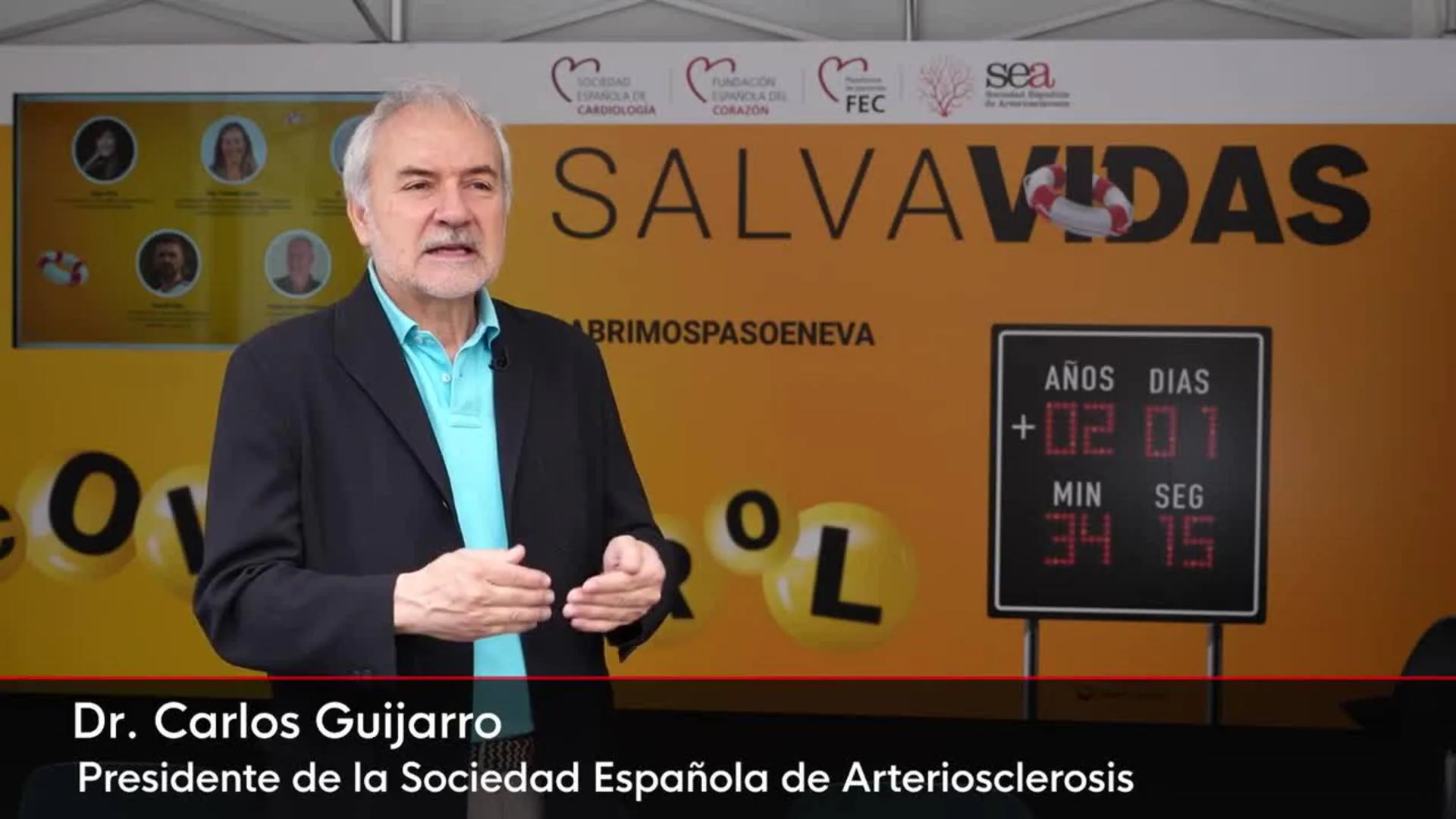 Salvavidas campaign demonstrates the benefits of physical activity for lowering cholesterol levels