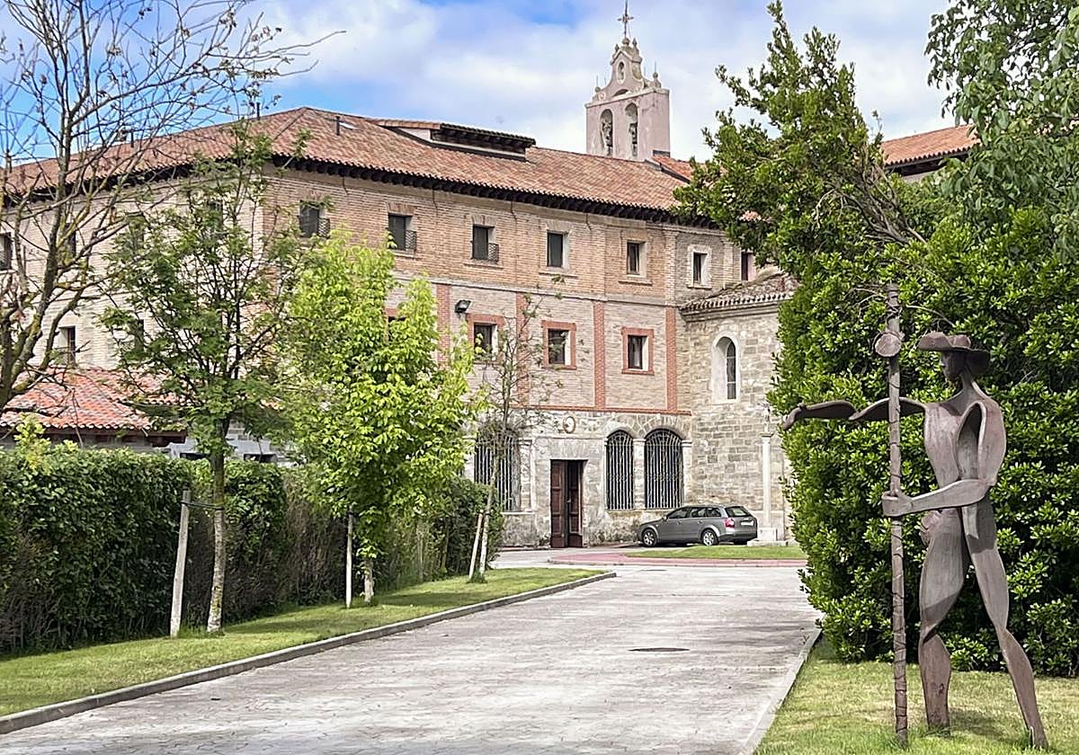 Fachada del convento de Belorado, en Burgos