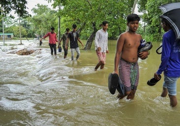 1,3 millones de personas afectadas por inundaciones en Bangladesh: funcionario regional