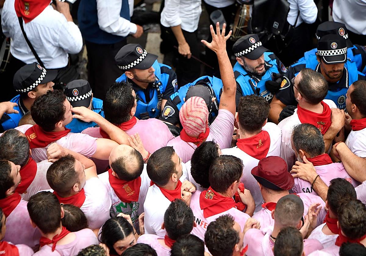 Denuncian 15 agresiones sexuales en el ecuador de la fiesta de los Sanfermines