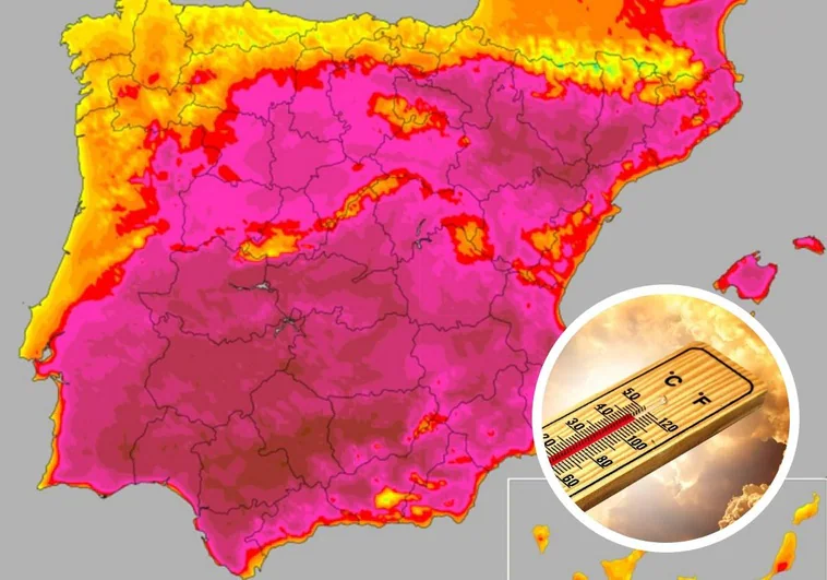 La Aemet avisa del efecto de la ola de calor en España para este fin de semana: temperaturas de 44 grados en estas zonas