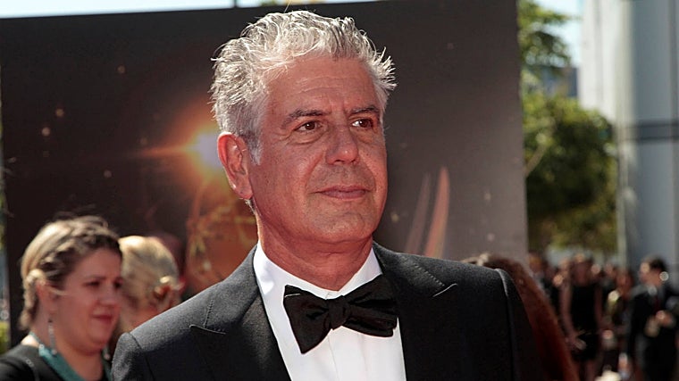 Anthony Bourdain, jefe de cocina y presentador