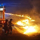 Castilla-La Mancha pide la intervención de la UME en el incendio forestal de Cuenca