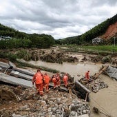Al menos 8 muertos y 19 desaparecidos en corrimiento de tierra en China