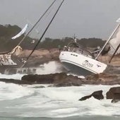 Al menos nueve heridos en un choque de un velero por las fuertes tormentas que azotan Formentera