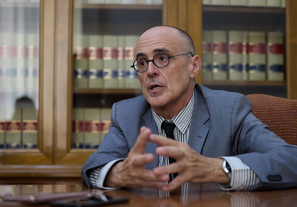 Imagen del fiscal de la Unidad de delitos de odio, Miguel Ángel Aguilar