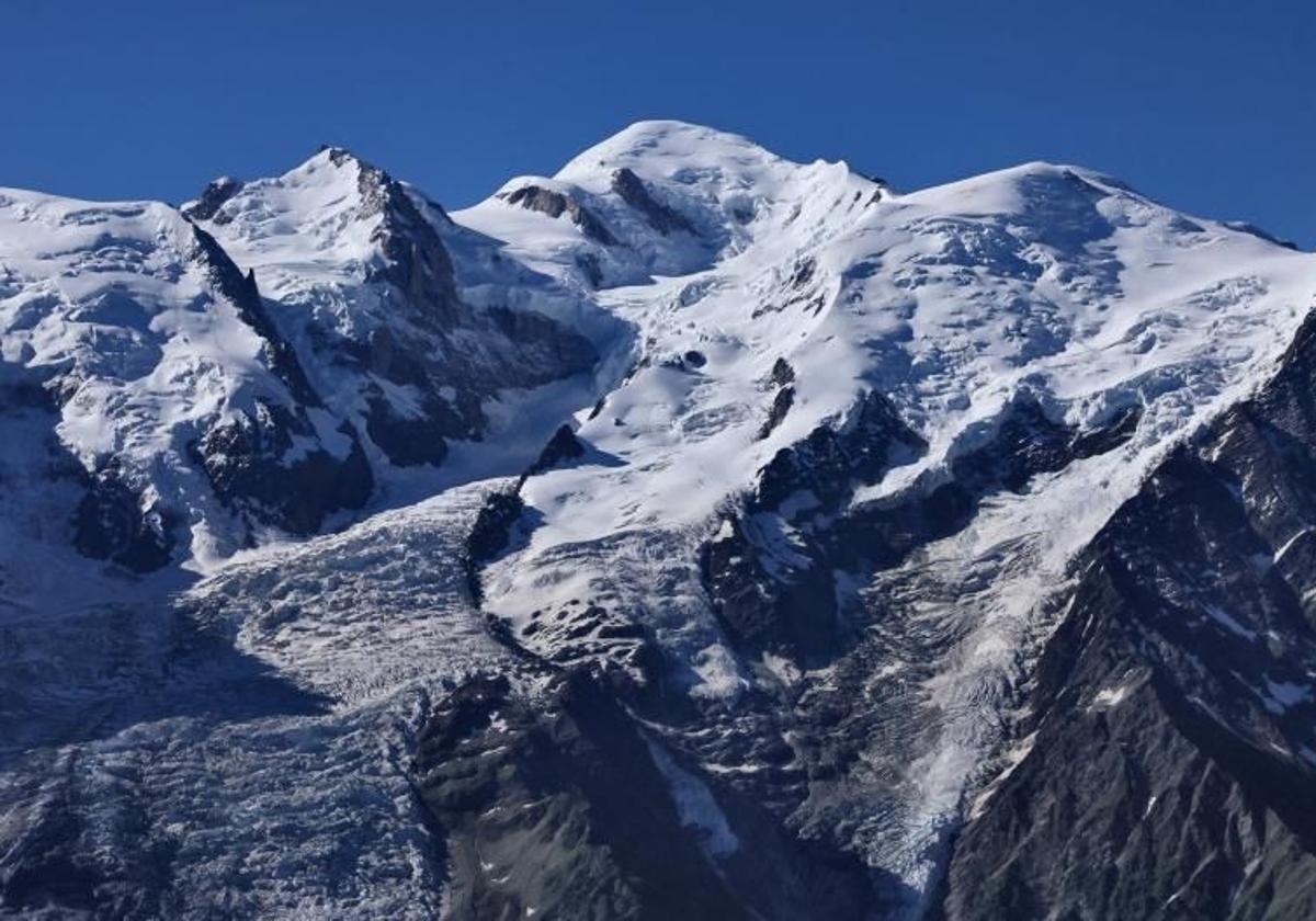 Vista del Mont Blanc