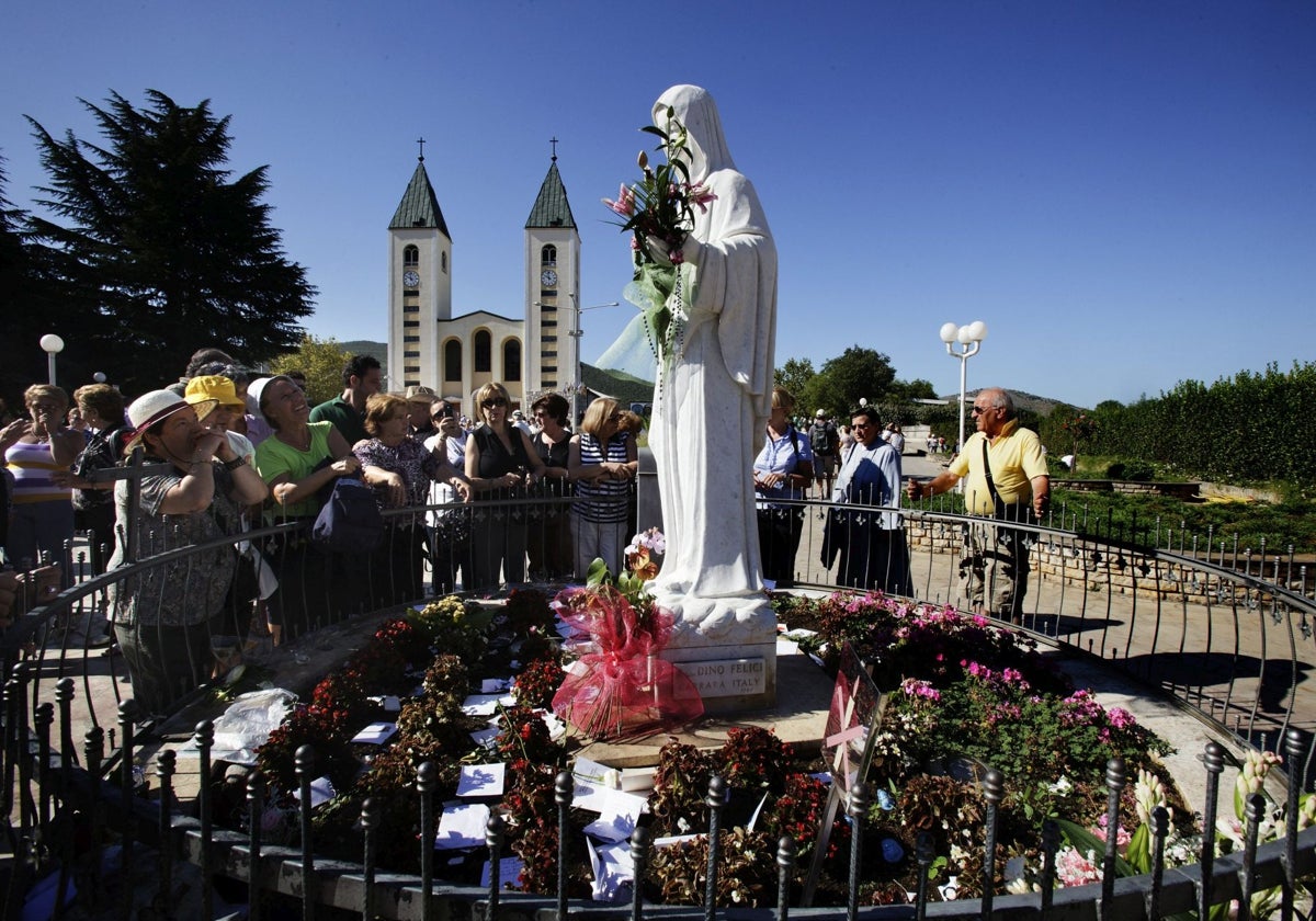 Peregrinos en Medjugorje