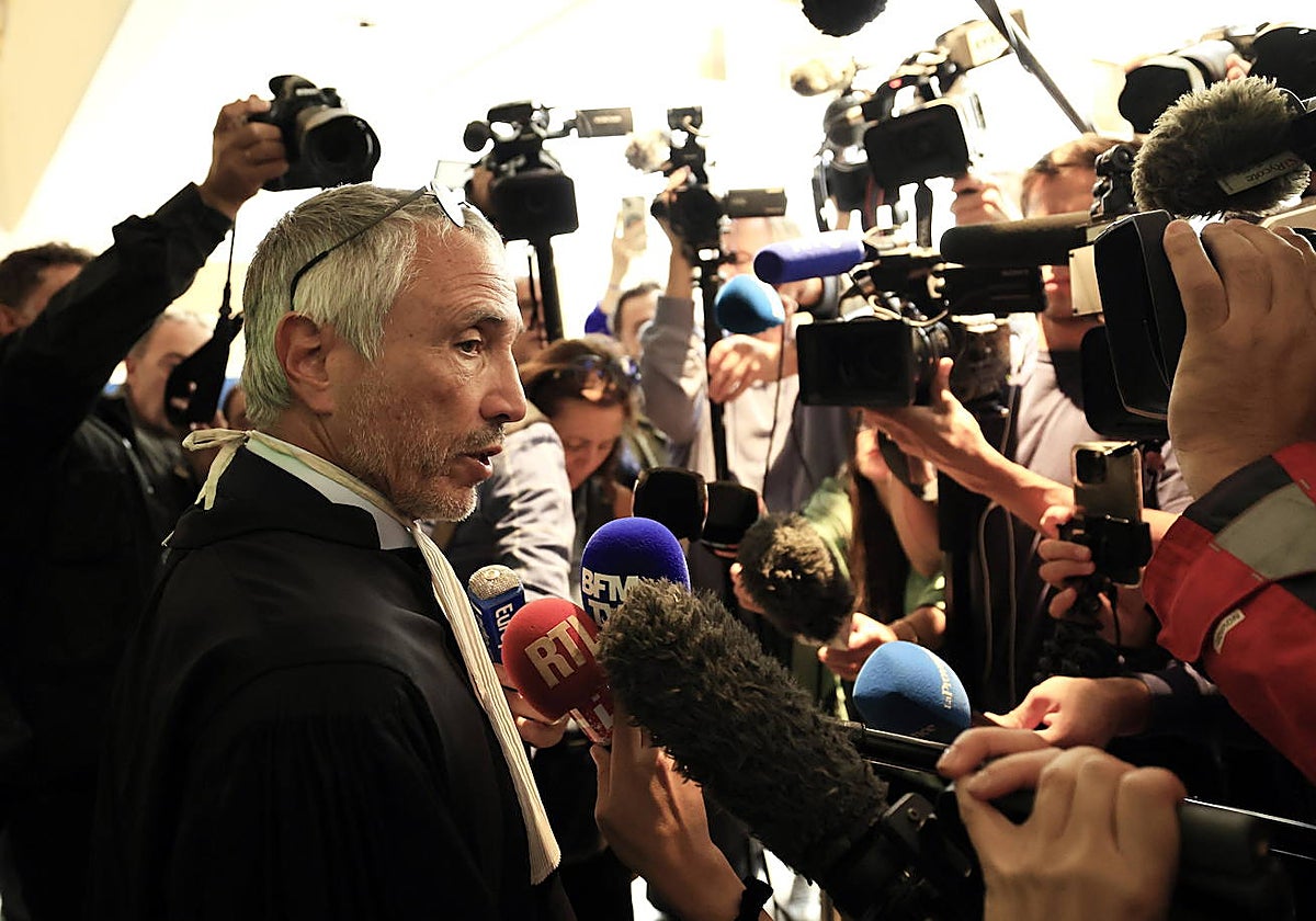 Patrick Gontard, el abogado que representa a Jean-Pierre Marechal, uno de los complices de Pelicot