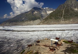 Italia y Suiza redefinen su frontera a causa del deshielo de los glaciares