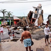 Al menos 16 muertos deja el paso del huracán John por el sur de México