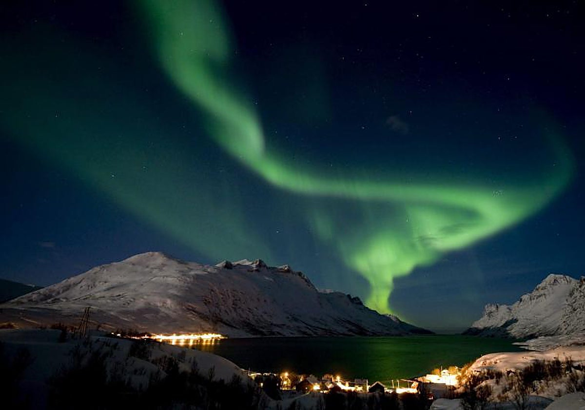 Aurora Boreal, en la imagen, en Tromso.