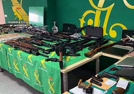 Una secta de Cáceres acumuló 80 armas: «Hay que estar preparados. Se nos pueden echar encima»