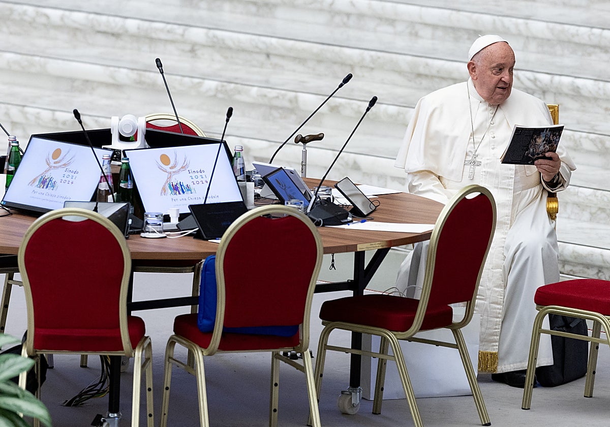 El Papa Francisco en un momento del Sínodo
