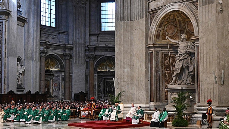 La clausura del sínodo, este domingo en el Vaticano
