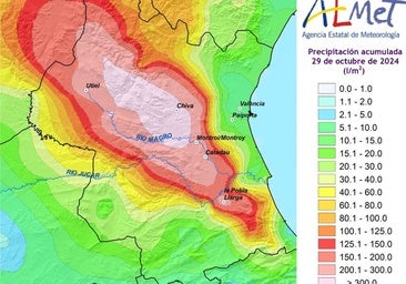 La 'zona cero' de la DANA: Chiva, Buñol o Turís recibieron en ocho horas el agua que cae en todo un año en Valencia