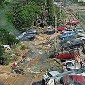 Ana, vecina de Alfafar: «Ayer se llevaron el cadáver de una chica que estuvo más de 15 horas entre escombros»