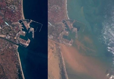 El antes y el después Nuevas imágenes desde el espacio muestran la dimensión de la catástrofe