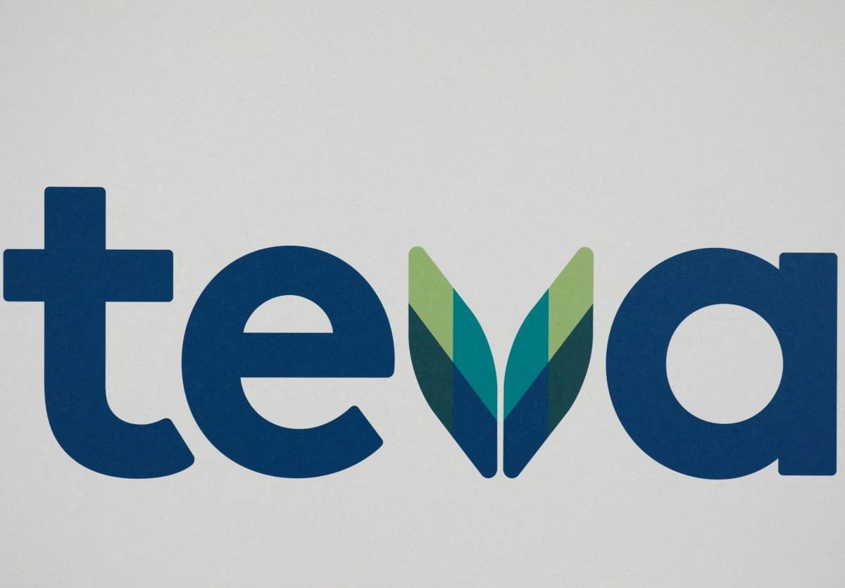 El logotipo de Teva Pharmaceutical Industries