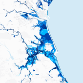 Mapa Medio millón de valencianos viven en terrenos inundables