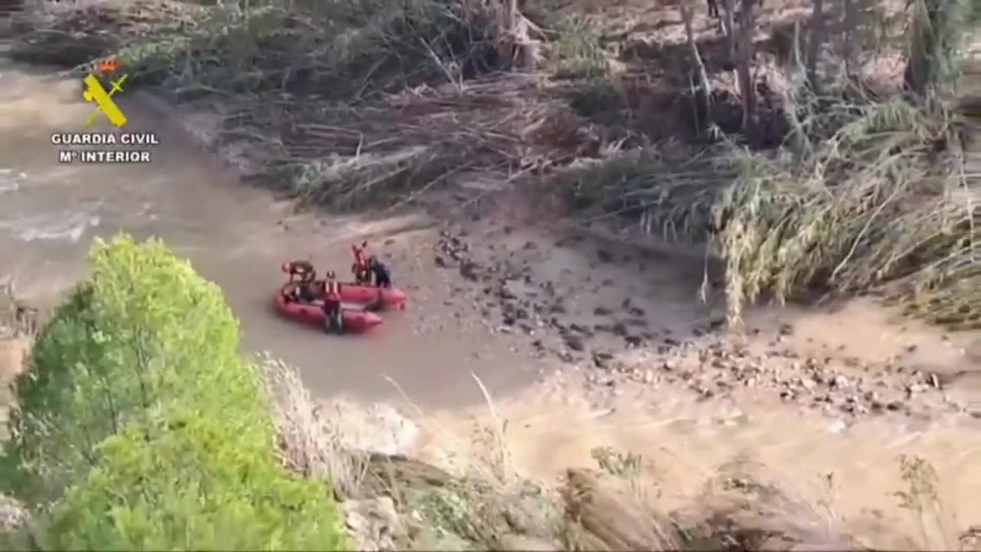 La Guardia Civil continúa los trabajos de búsqueda de los 4 desaparecidos en Letur