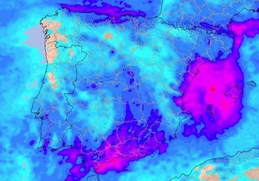 Lluvias torrenciales, inundaciones y nieve por la nueva DANA con el litoral mediterráneo y Andalucía en alerta