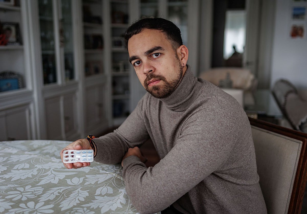 Carlos Rerucha tras la entrevista con ABC