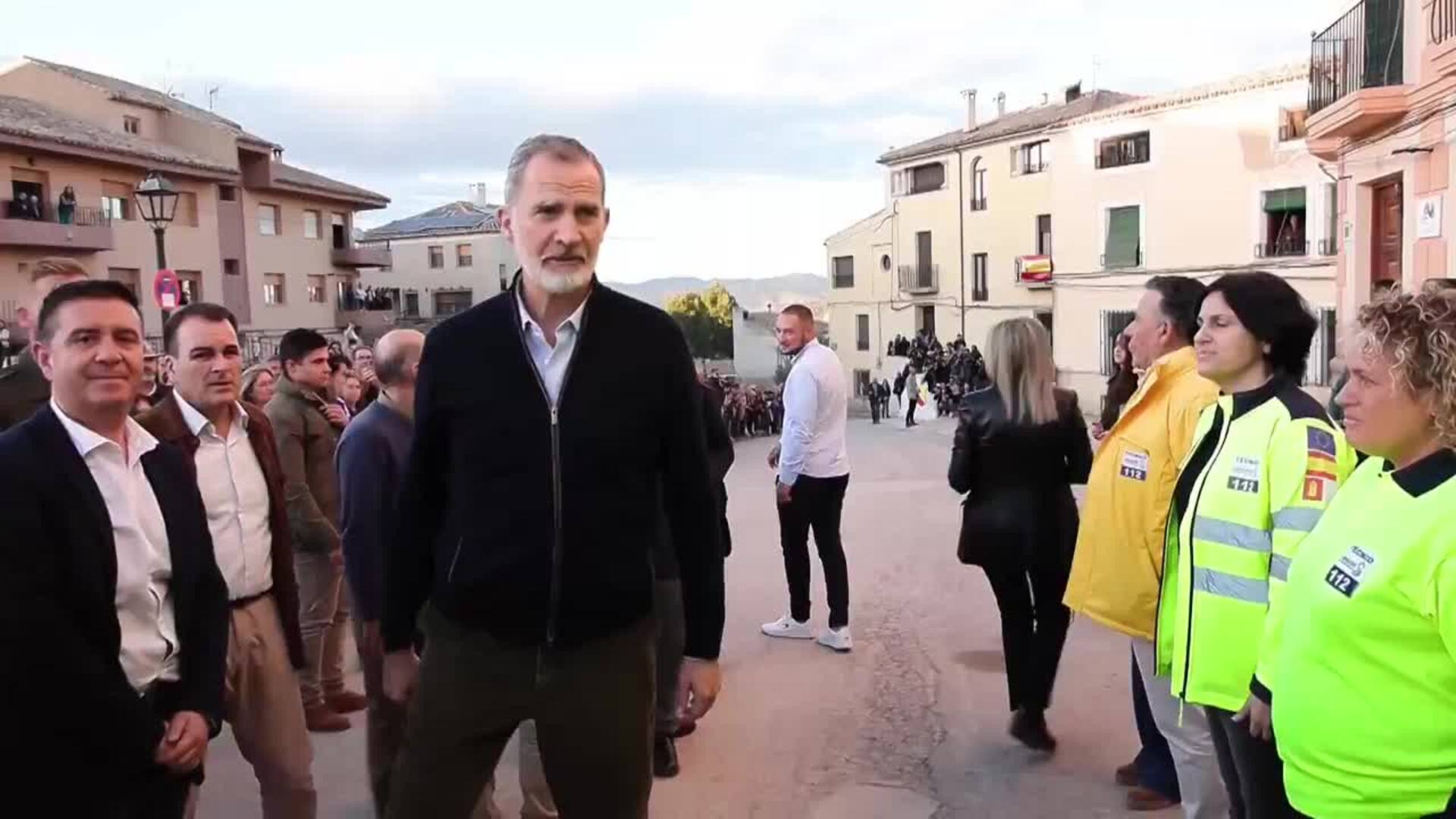 Los reyes visitan Letur (Albacete)