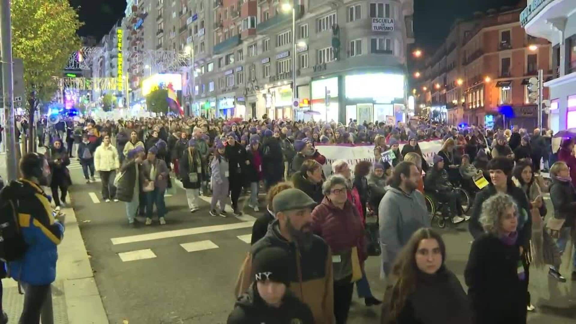 Manifestaci N Por El N Rinde Homenaje A Las Asesinadas Por Violencia Machista Y Vicaria