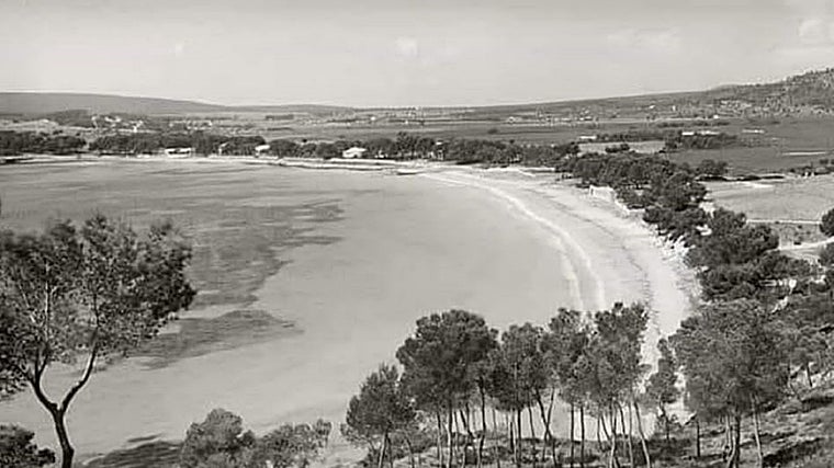 La playa era virgen en los años veinte