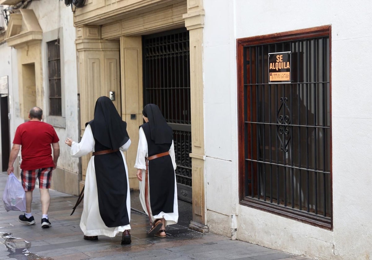 Un vivienda en alquiler en las calles de Córdoba