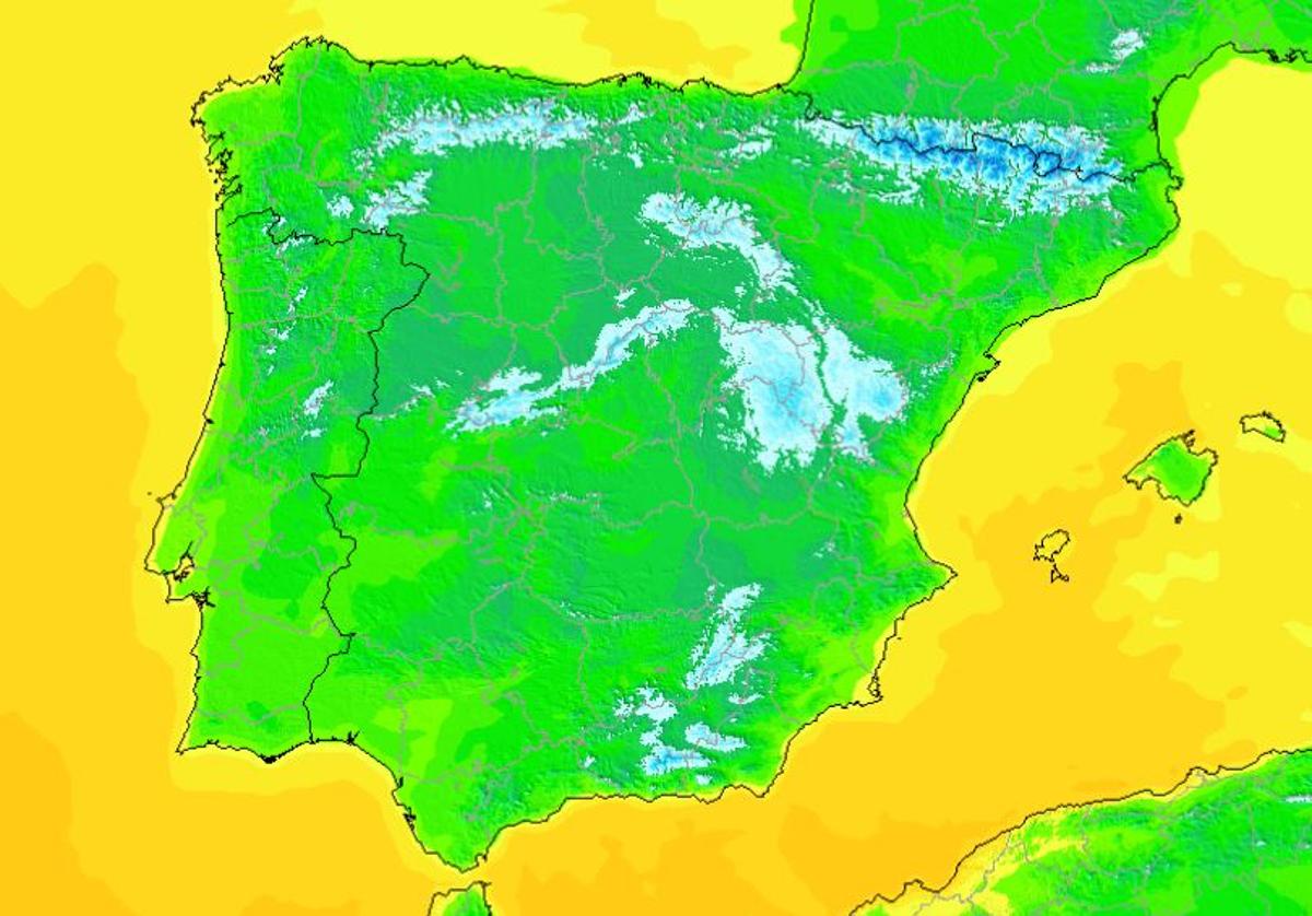 La Aemet avisa de un cambio de tiempo radical en España durante el puente de diciembre