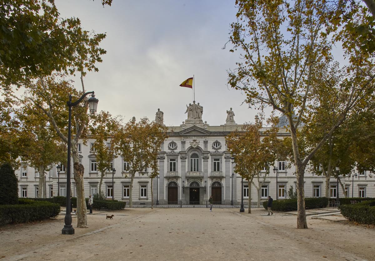 Fachada del Tribunal Supremo